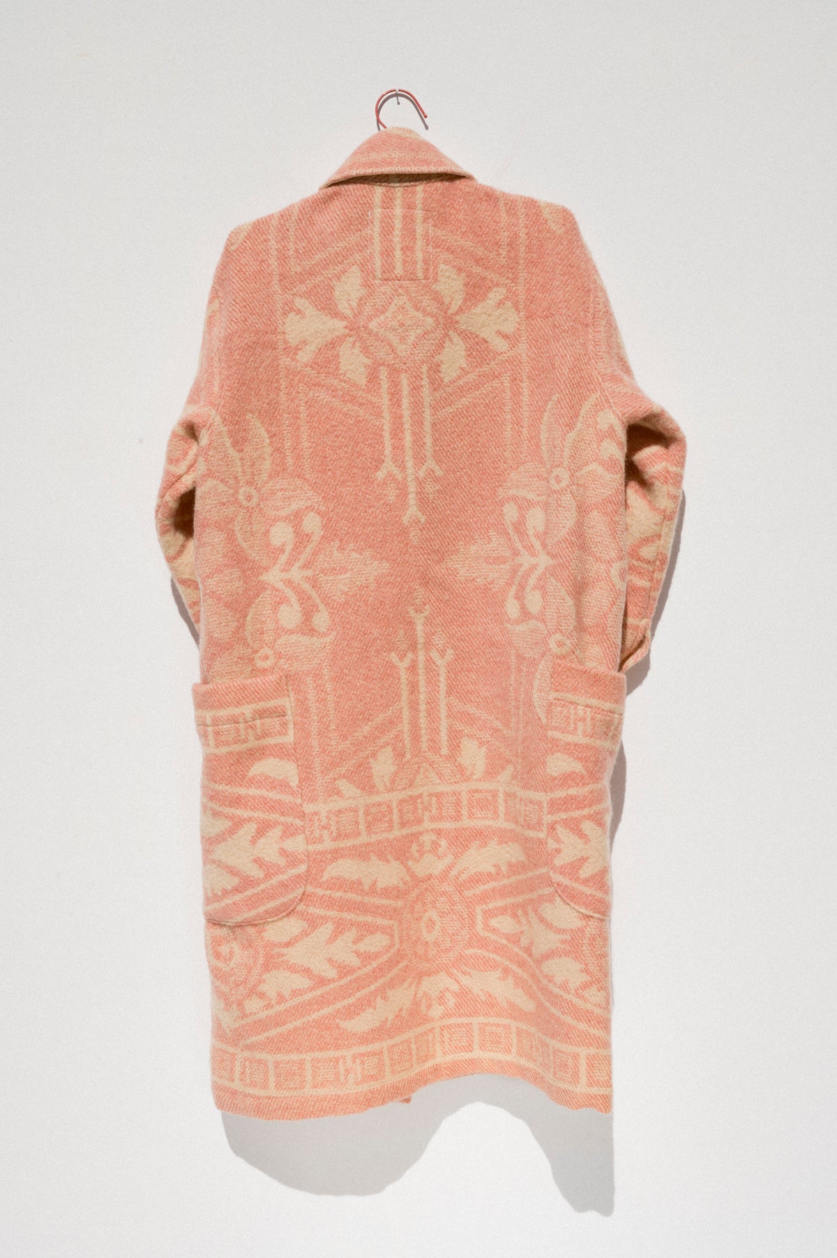 Wool Harris Duster - Pink (Small)