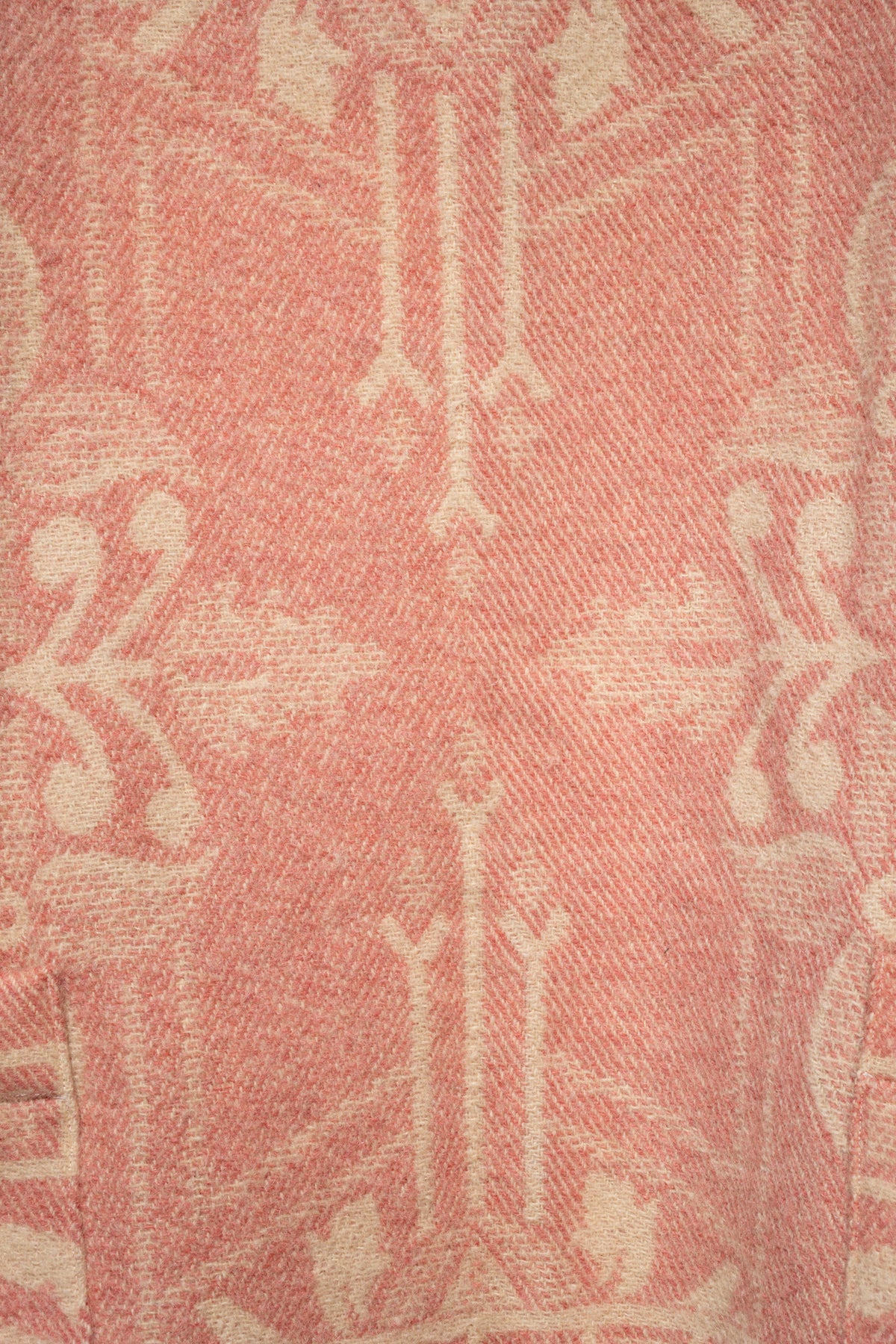 Wool Harris Duster - Pink (Small)