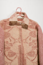 Wool Harris Duster - Pale Rose (Medium)