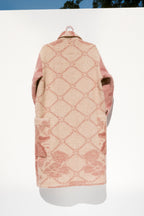 Wool Harris Duster - Pale Rose (Medium)