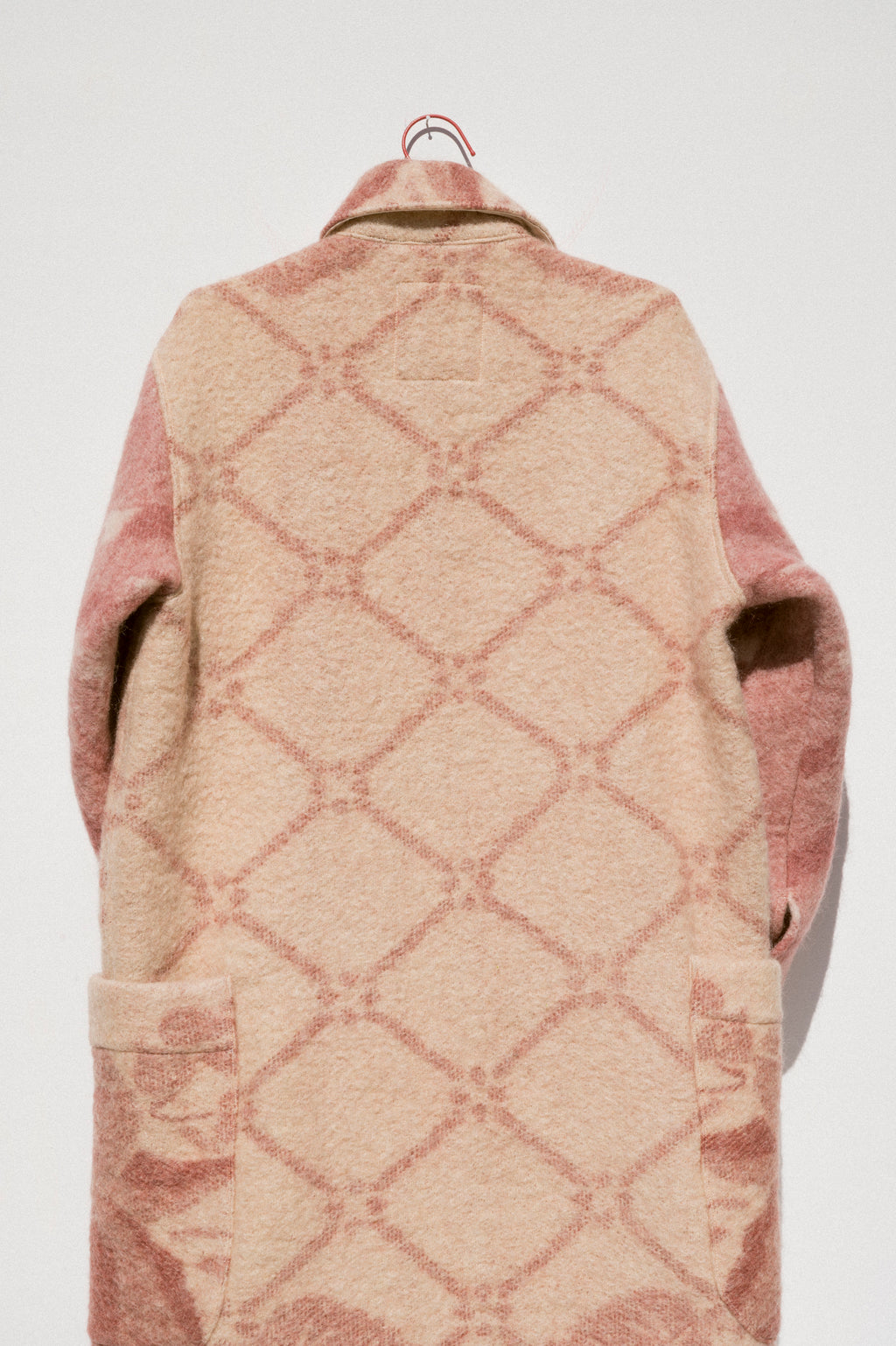 Wool Harris Duster - Pale Rose (Medium)