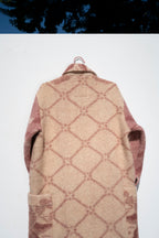 Wool Harris Duster - Pale Rose (Medium)