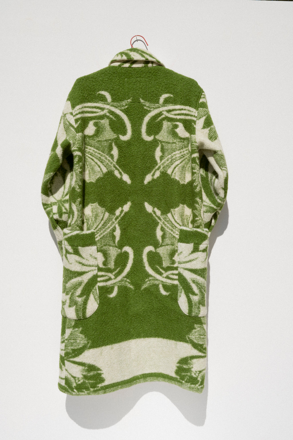 Wool Harris Duster - Green (Small)