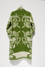 Wool Harris Duster - Green (Small)
