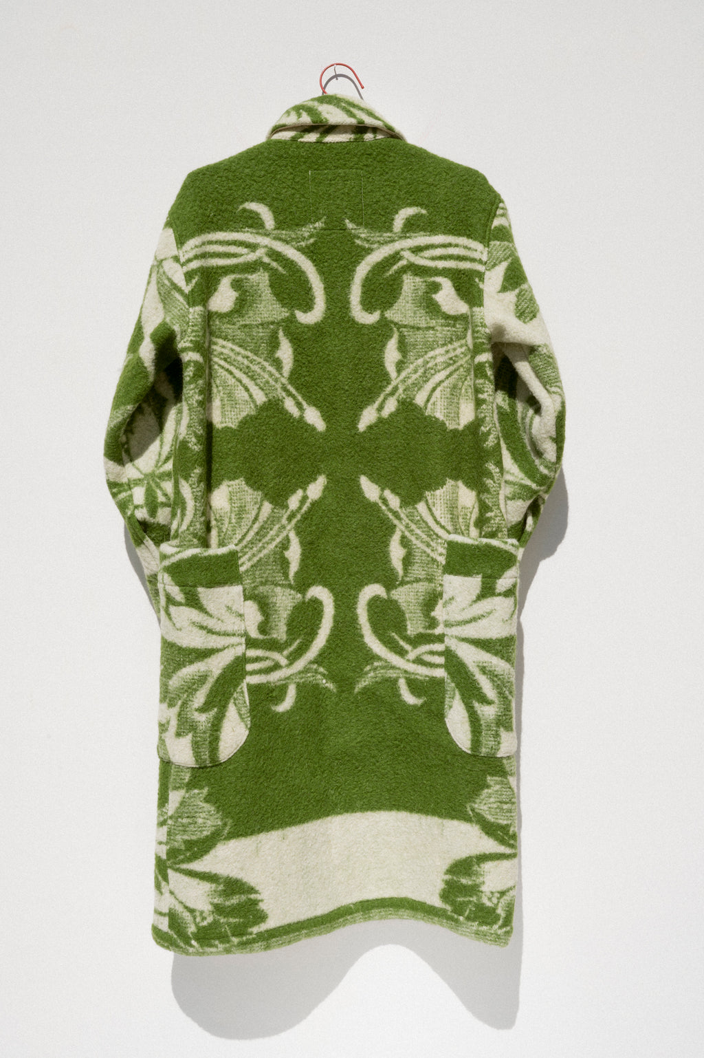 Wool Harris Duster - Green (Small)