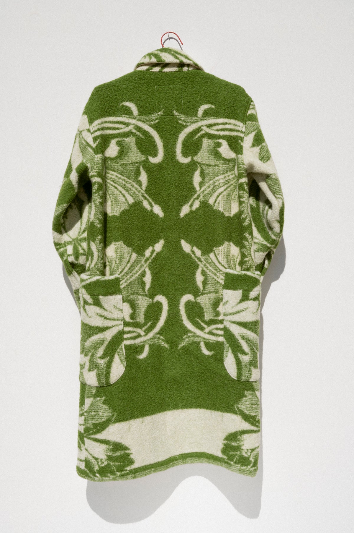 Wool Harris Duster - Green (Small)