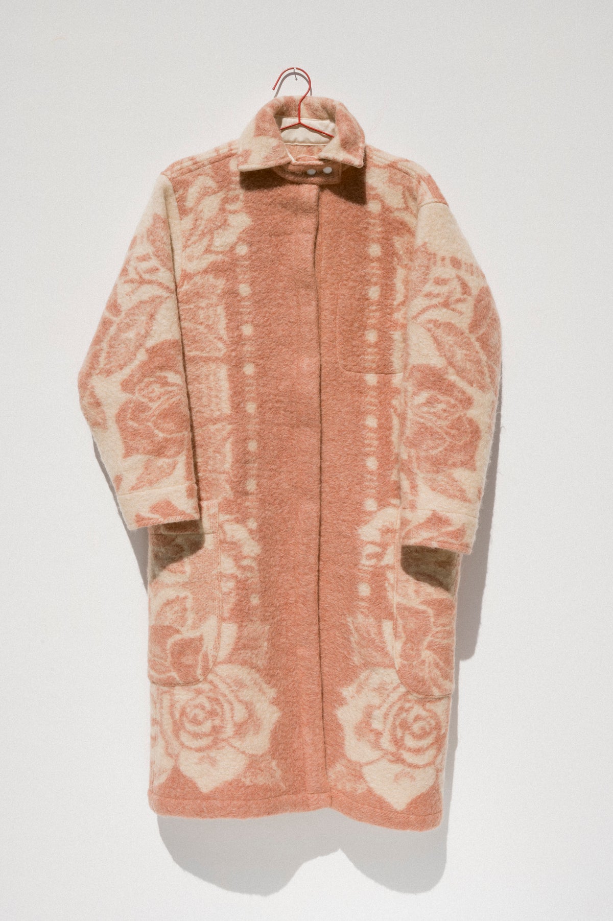 Wool Harris Duster - Pink Dawn (Small))