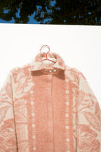 Wool Harris Duster - Pink Dawn (Small))