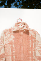 Wool Harris Duster - Pink Dawn (Small))