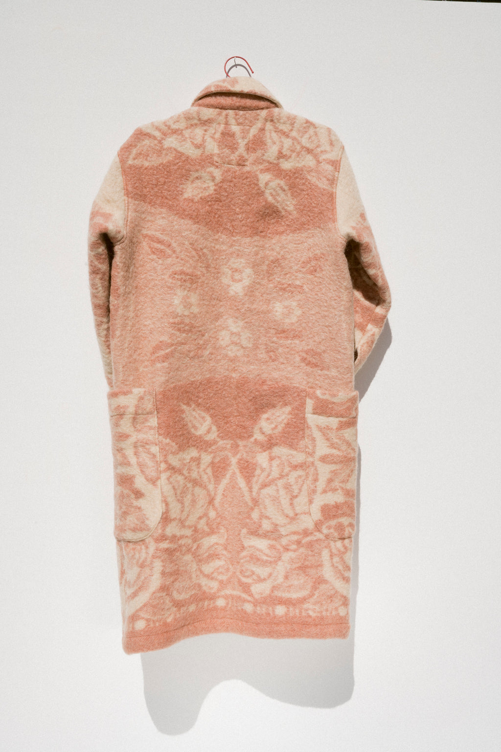 Wool Harris Duster - Pink Dawn (Small))
