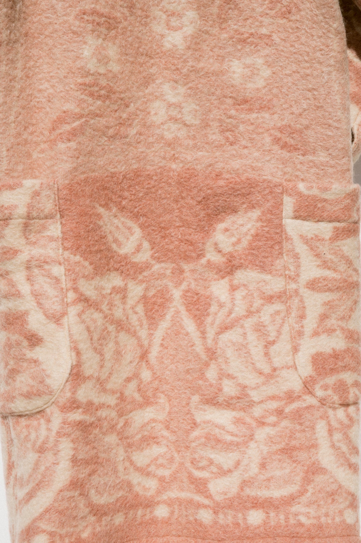 Wool Harris Duster - Pink Dawn (Small))