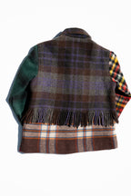 Fringe Plaid Ardmore - Charcoal (Large)