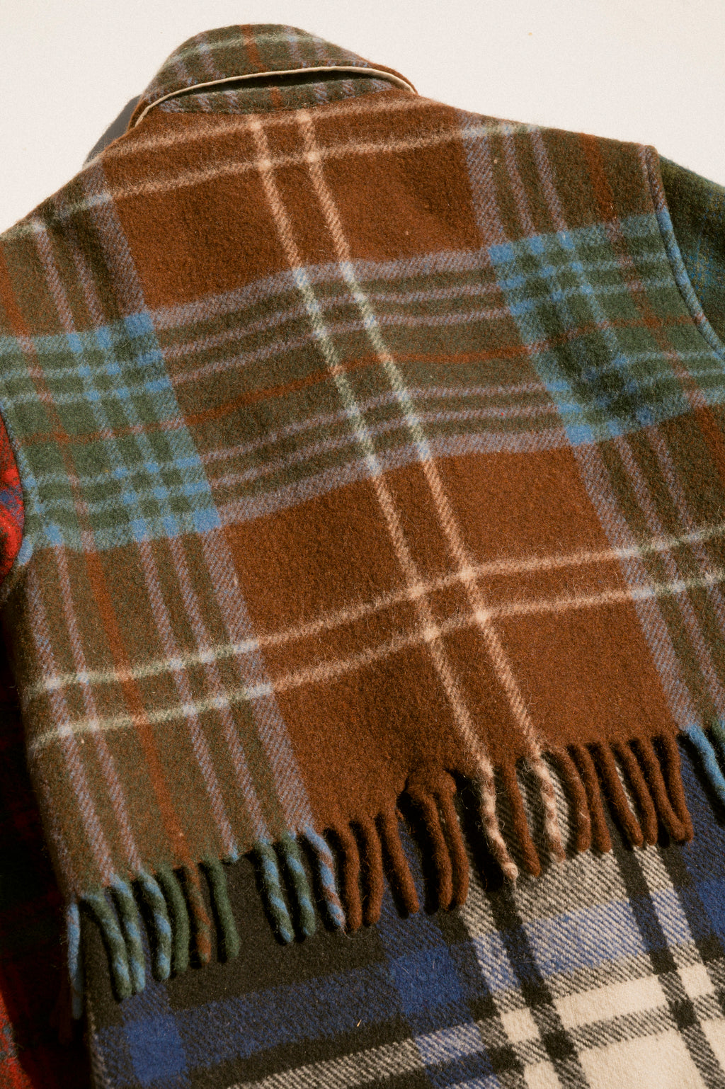 Fringe Plaid Ardmore - Brown (Medium)