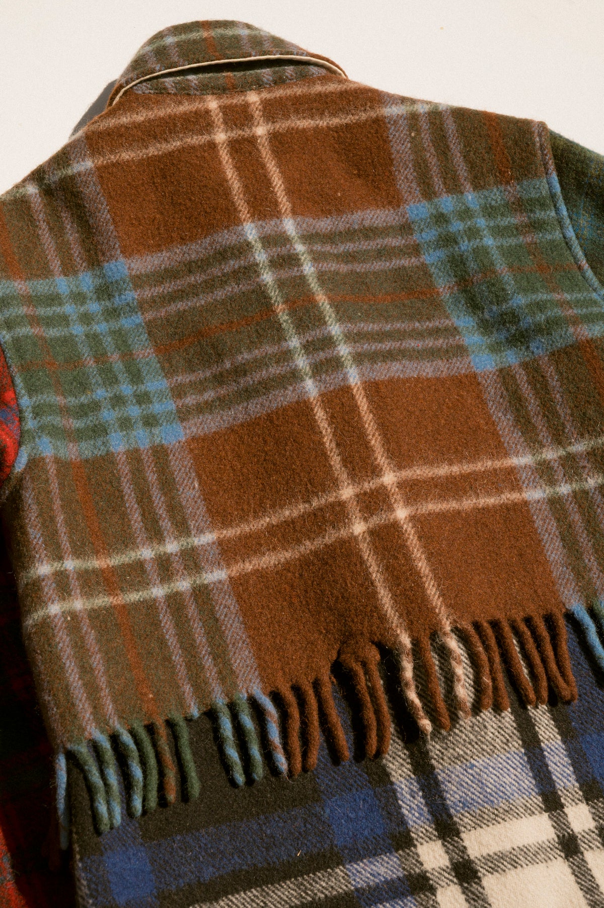 Fringe Plaid Ardmore - Brown (Medium)