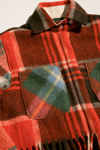 Fringe Plaid Ardmore - Red Red (XSmall)