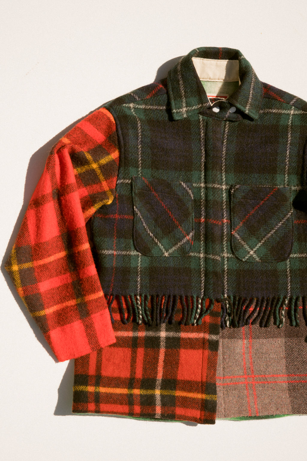 Fringe Plaid Ardmore - Hunter (Small)
