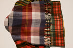 Fringe Plaid Ardmore - RW&B (Large)