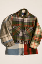 Fringe Plaid Ardmore - Green (XSmall)