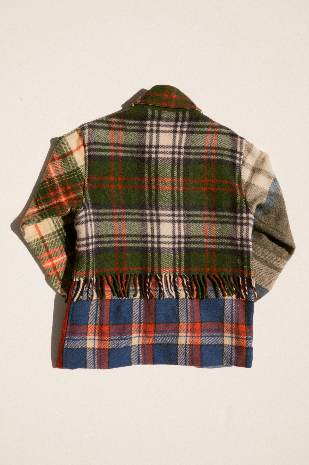 Fringe Plaid Ardmore - Green (XSmall)