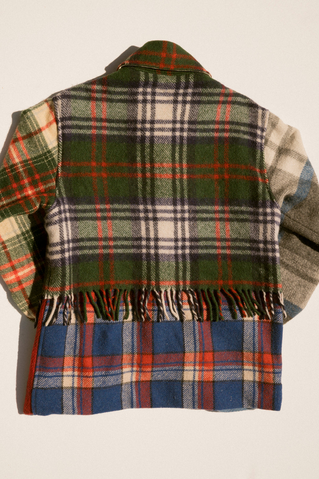 Fringe Plaid Ardmore - Green (XSmall)