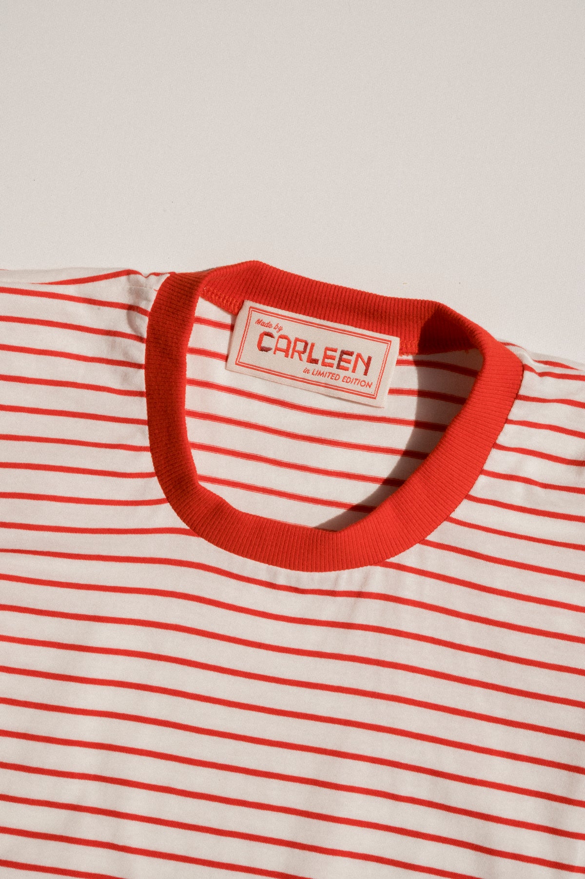 Perfect Little Short Sleeve Shirt - Red Stripe
