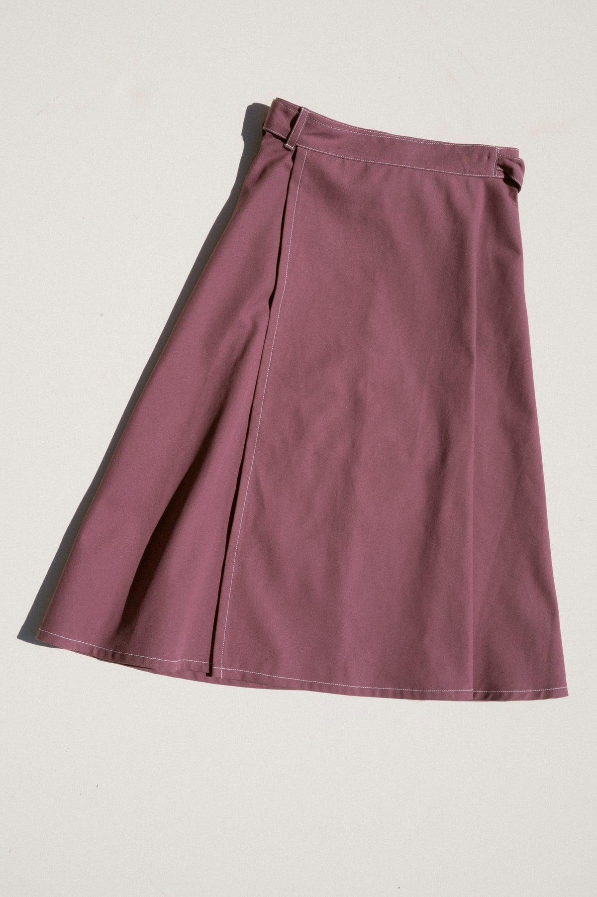 Louise Wrap Skirt - Mauve