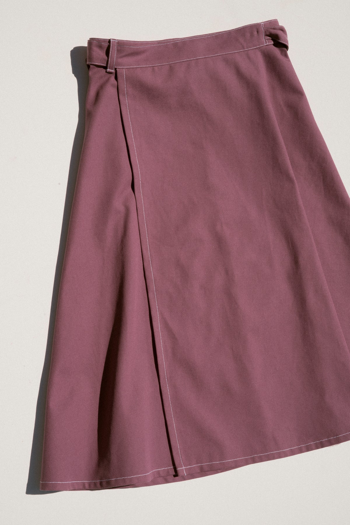 Louise Wrap Skirt - Mauve