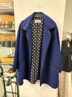 PREORDER Highland Coat - Navy Boucle