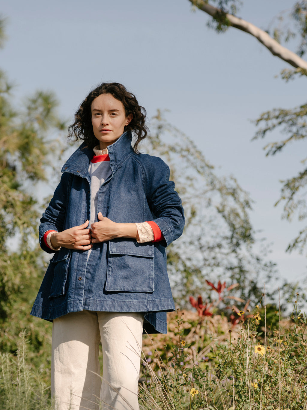 Laurel Raglan Jacket - Landscape
