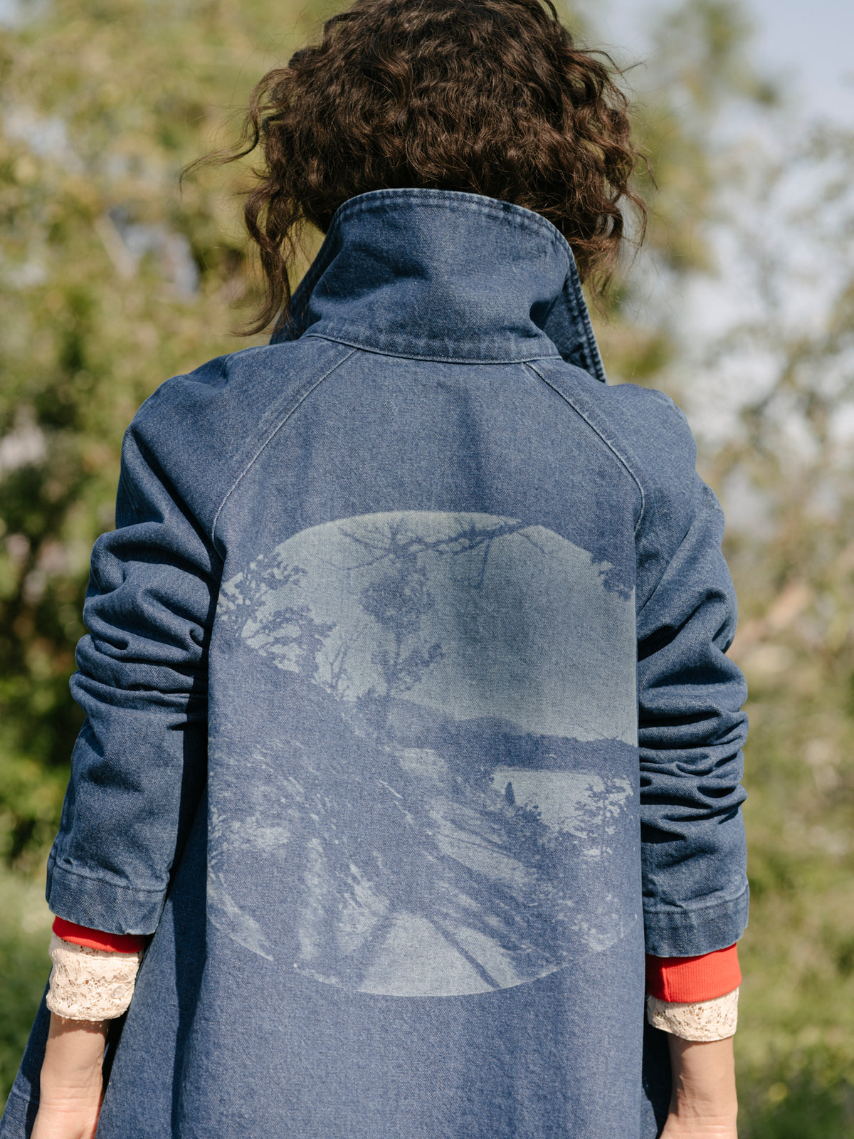 Laurel Raglan Jacket - Landscape
