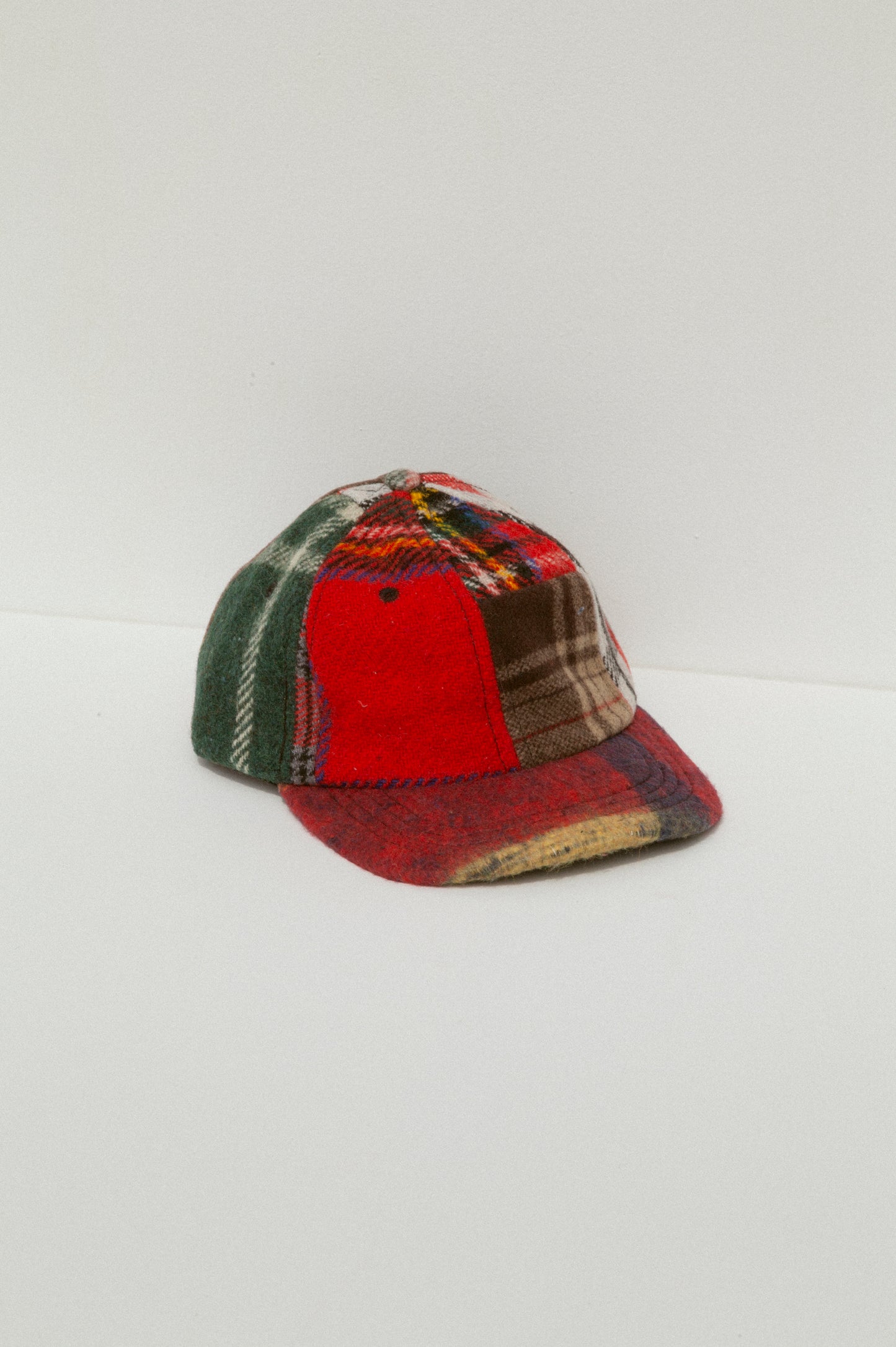 Ball Cap - Mixed Plaid #4