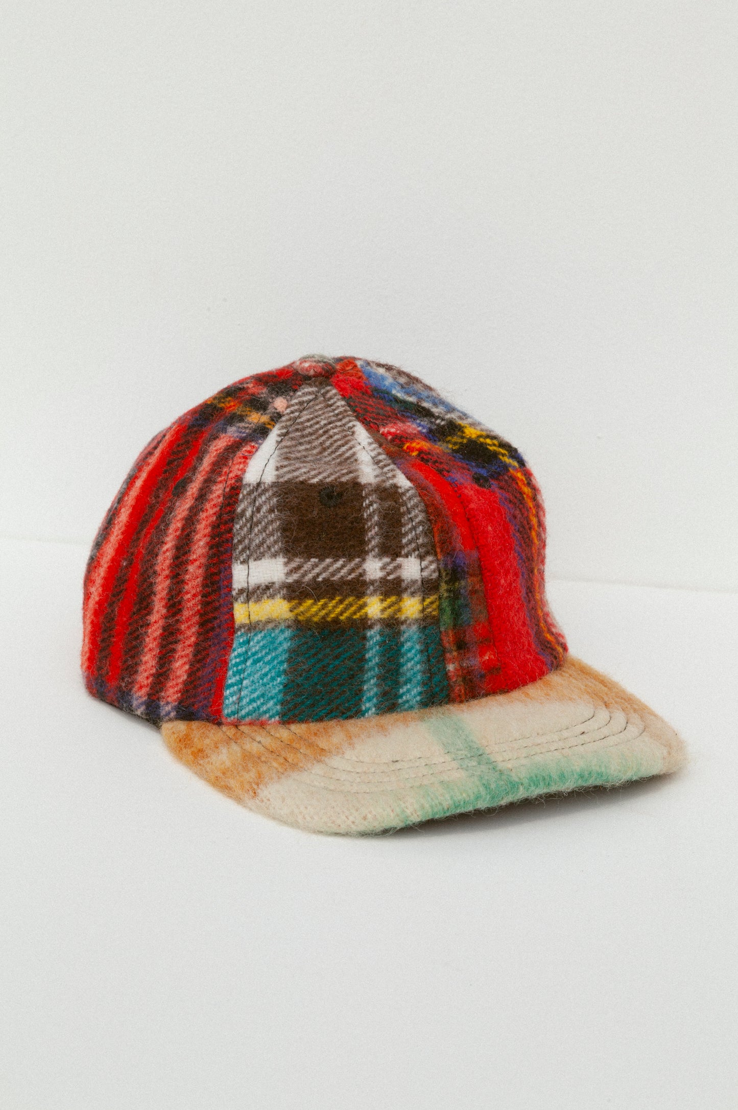 Ball Cap - Mixed Plaid #7