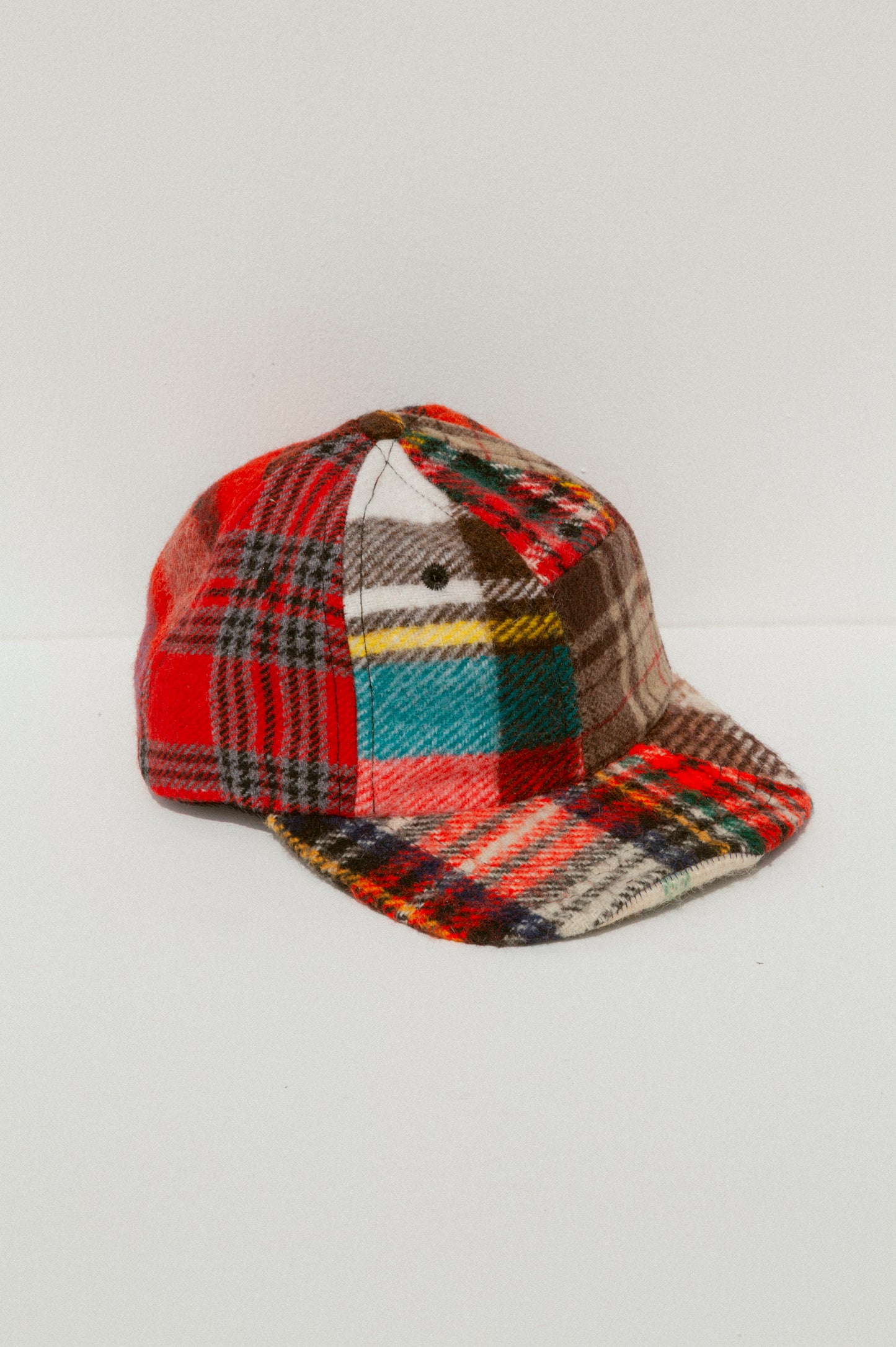 Ball Cap - Mixed Plaid #10