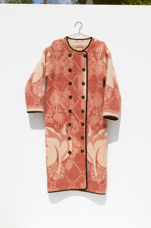 Long Brookes Jacket - Mauve (Small)