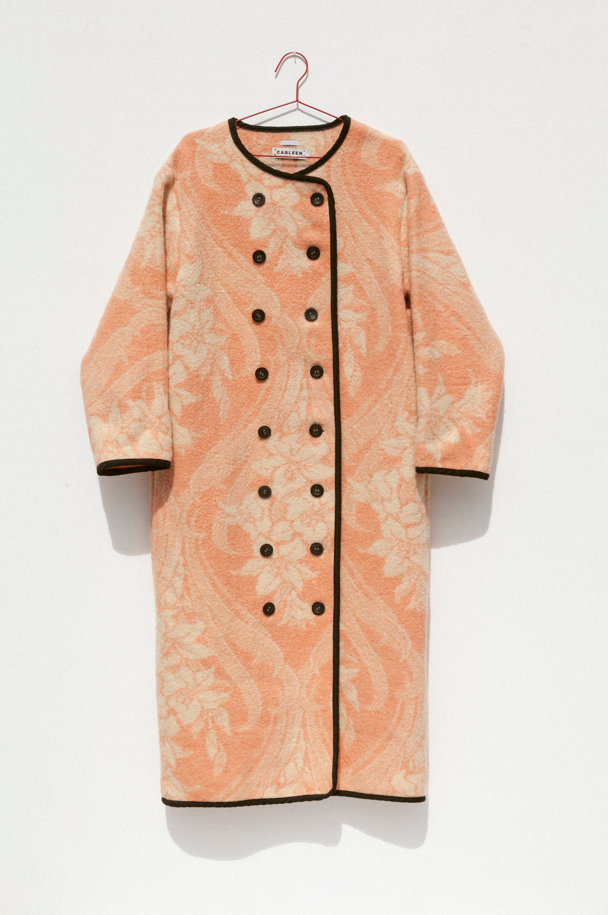 Long Brookes Jacket - Peach (Large)