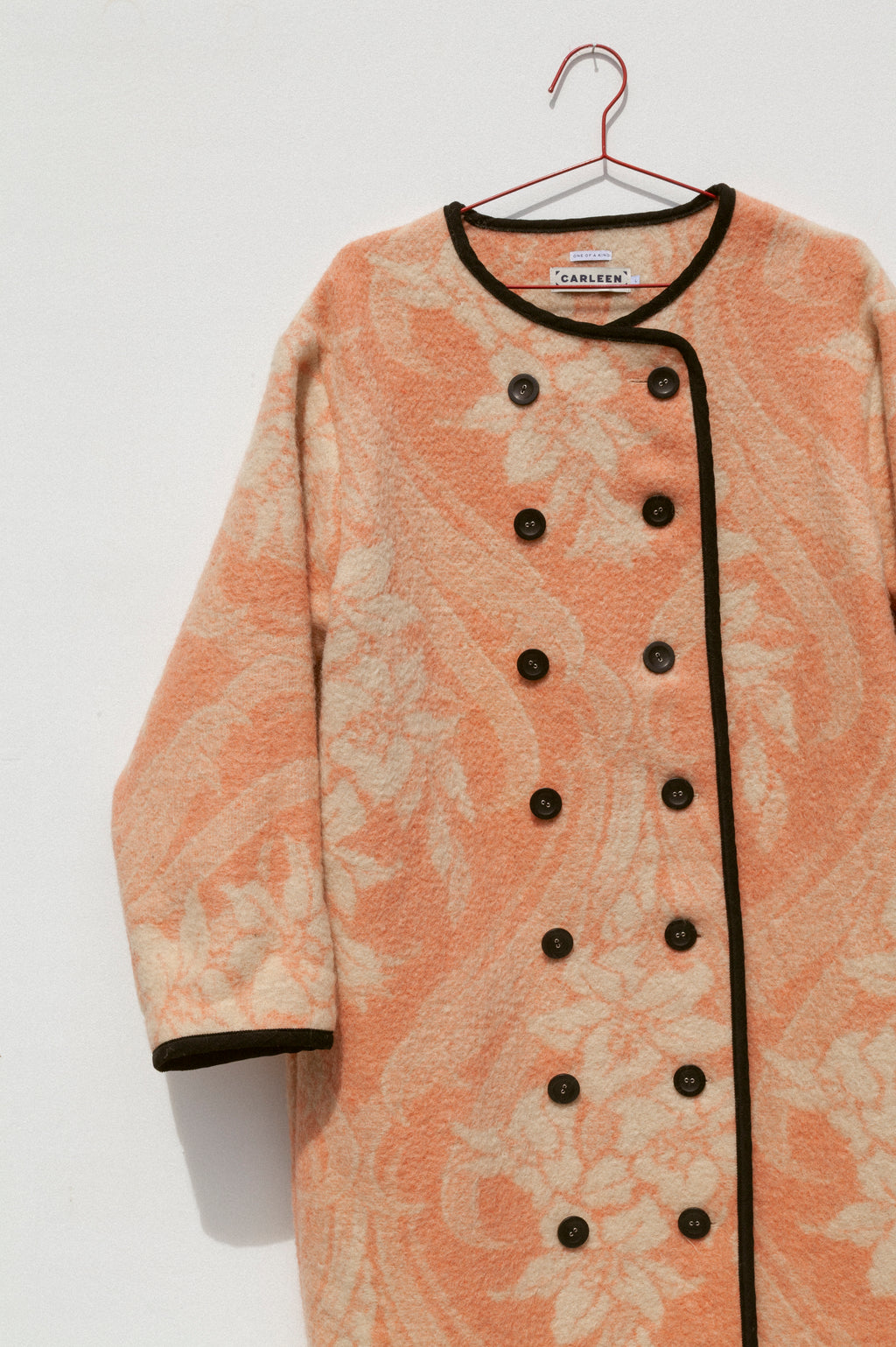 Long Brookes Jacket - Peach (Large)