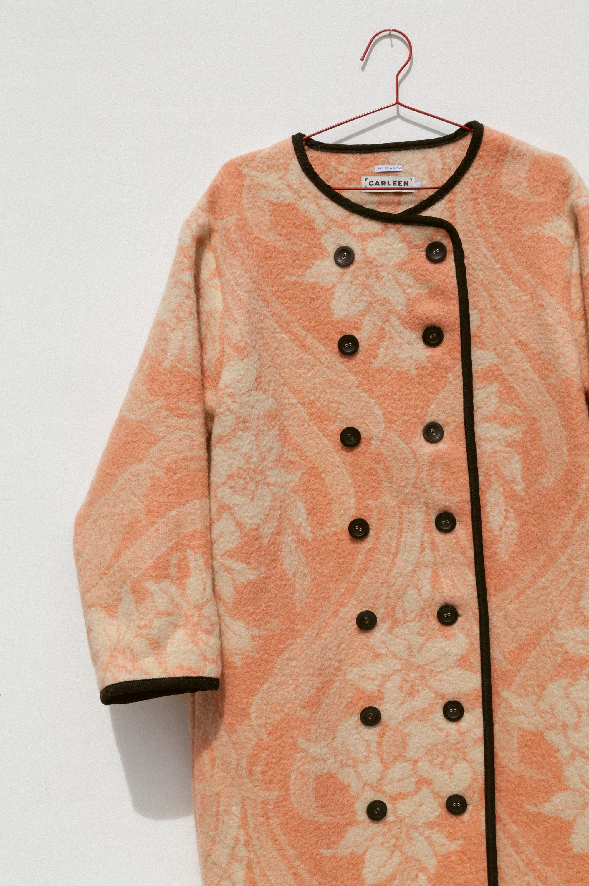 Long Brookes Jacket - Peach (Large)