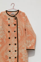 Long Brookes Jacket - Peach (Large)