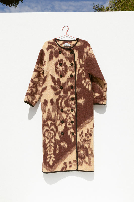 Long Brookes Jacket - Brown (Medium)