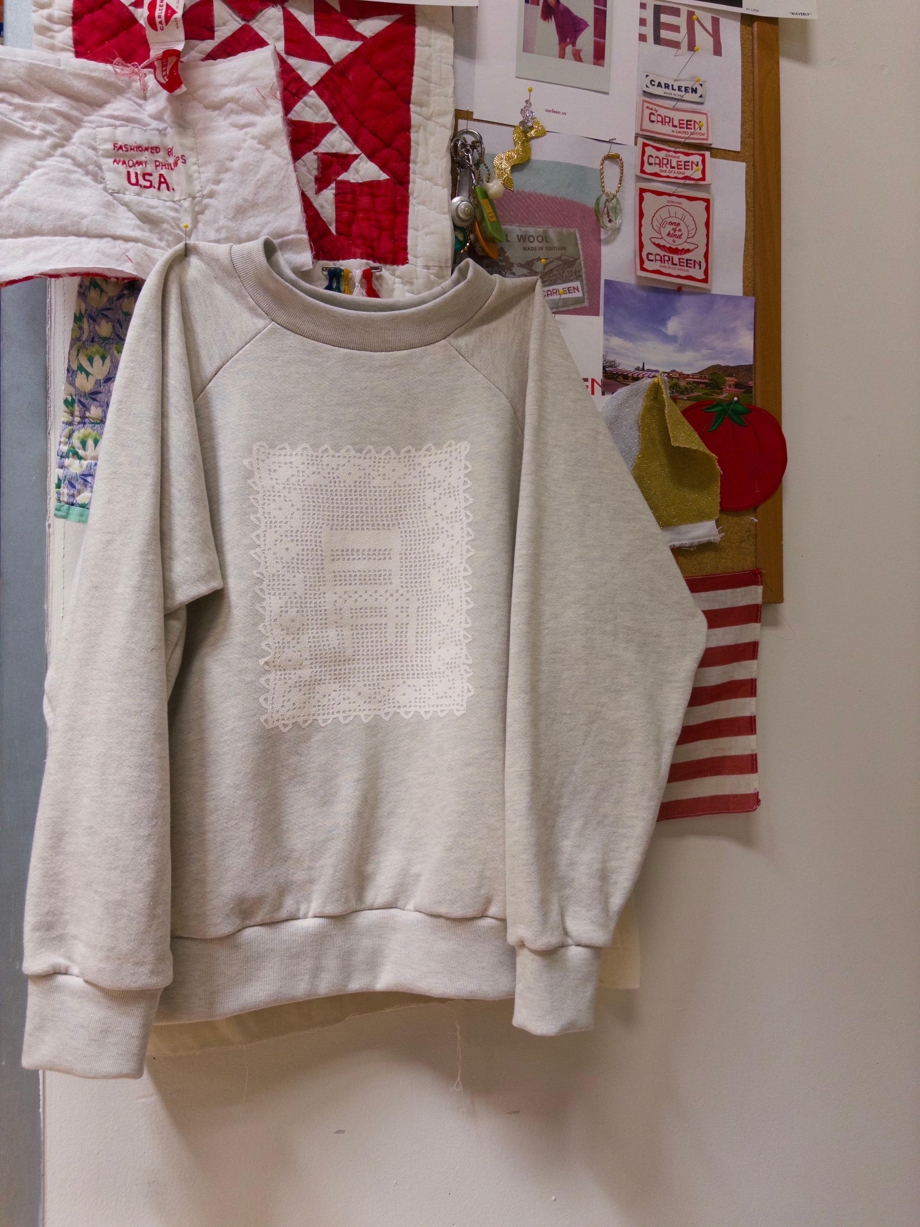 Rory Sweatshirt - Heather Doily