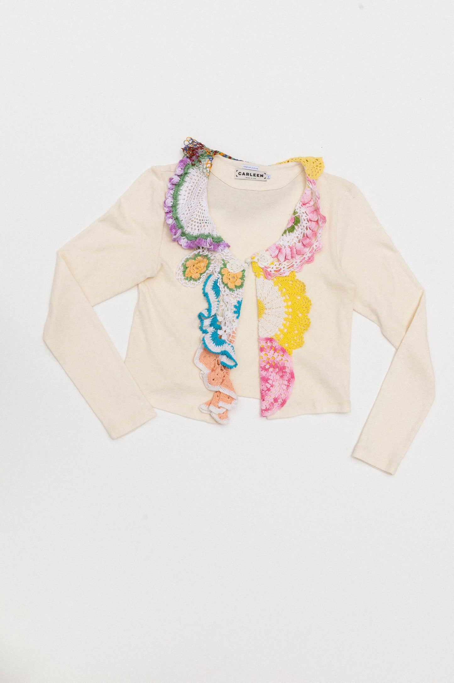 Doily Cardigan - Berries (Small)