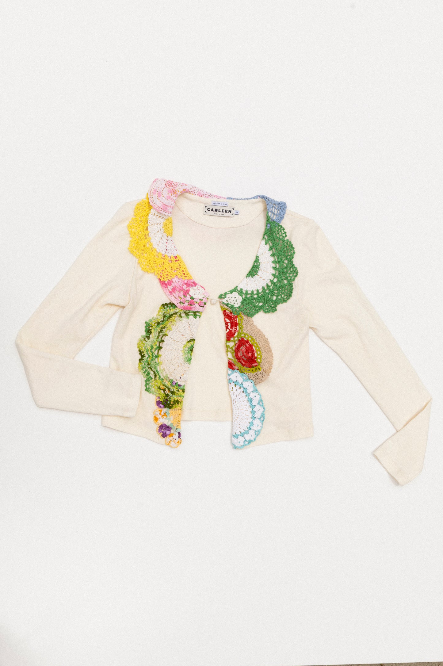 Doily Cardigan - Watermelon (XSmall)