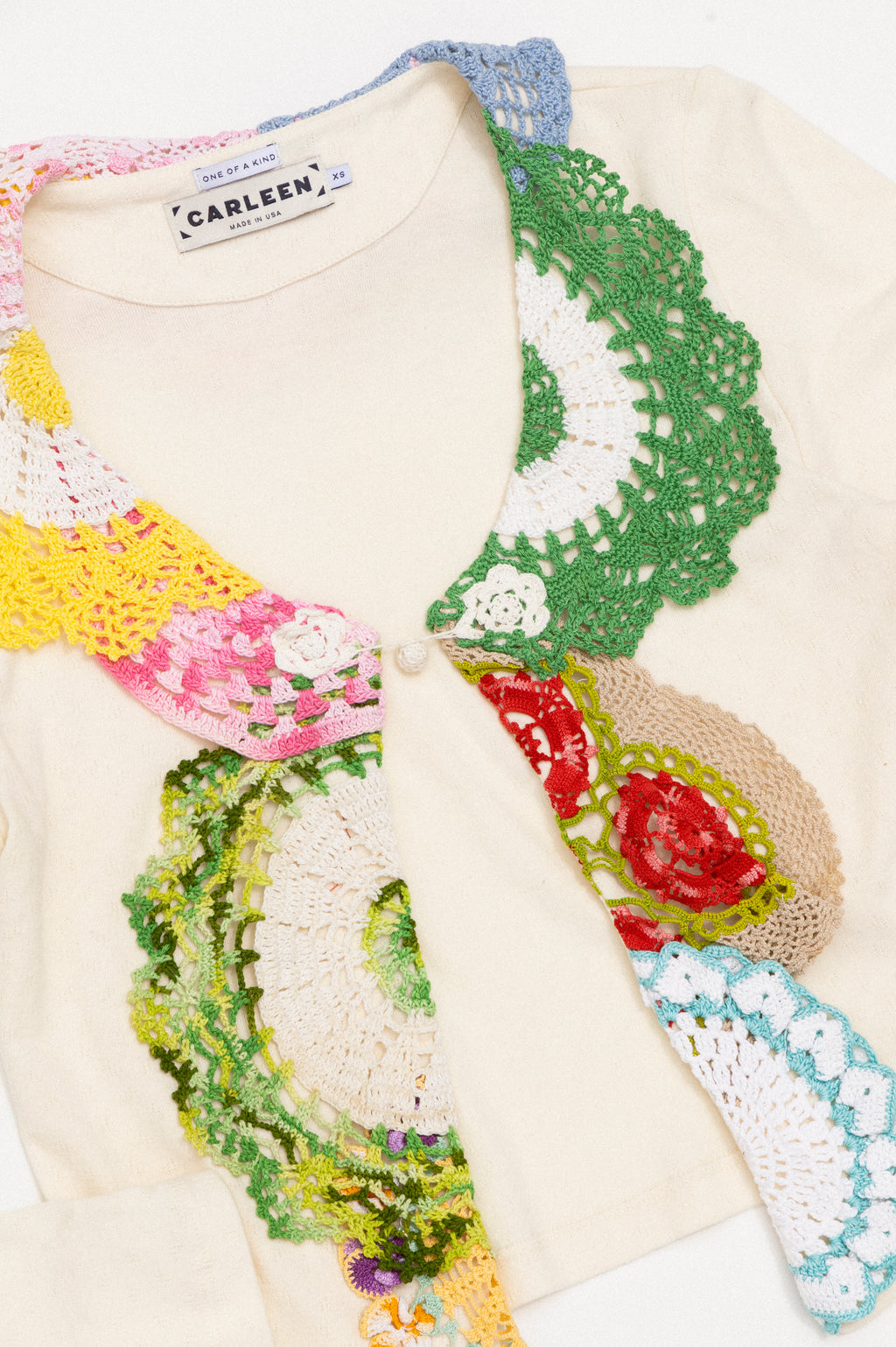 Doily Cardigan - Watermelon (XSmall)