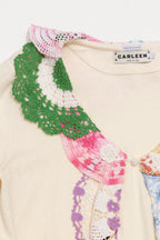 Doily Cardigan - Dragonfruit (Large)