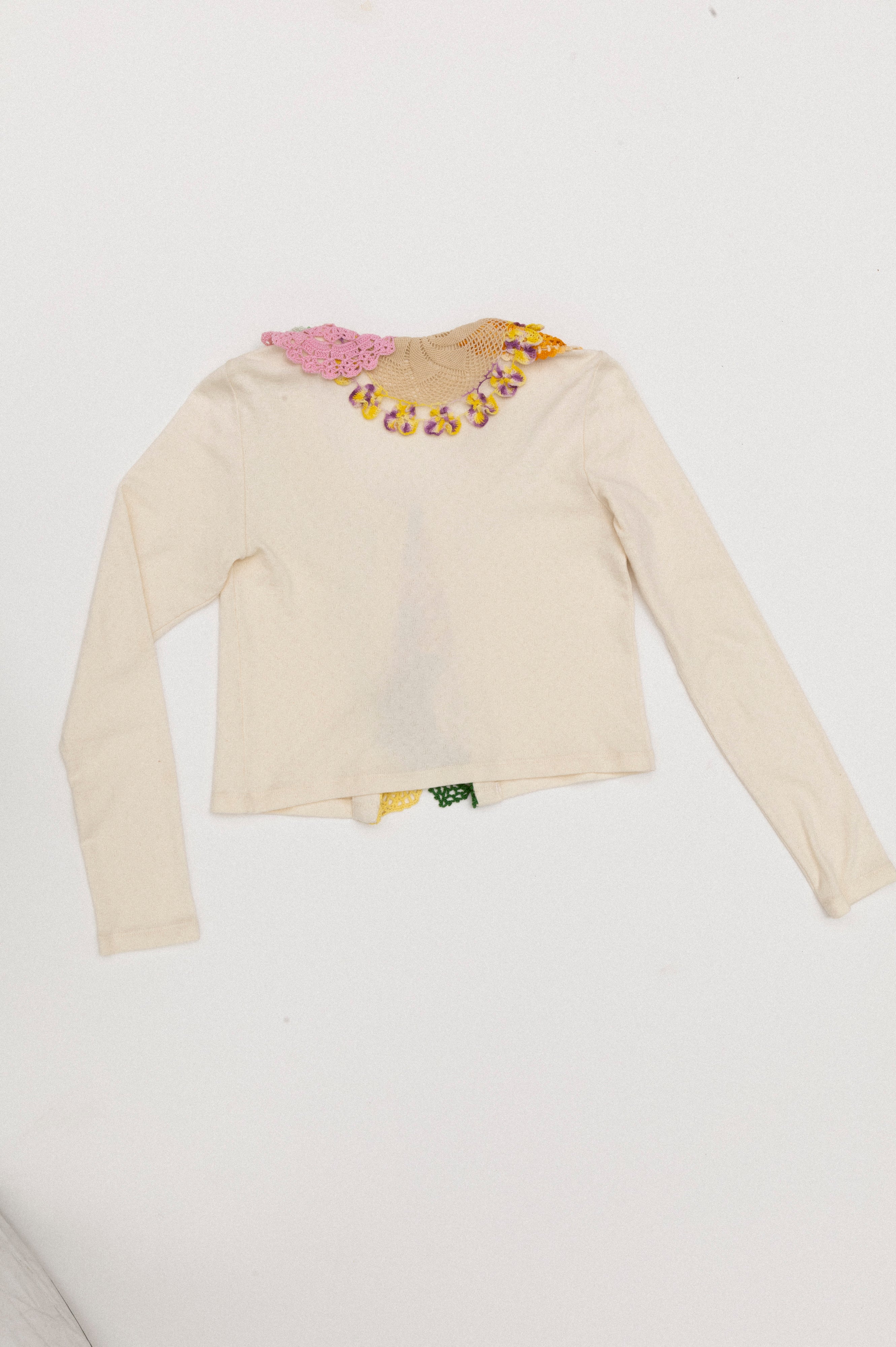 Doily Cardigan - Kumquat (Small)