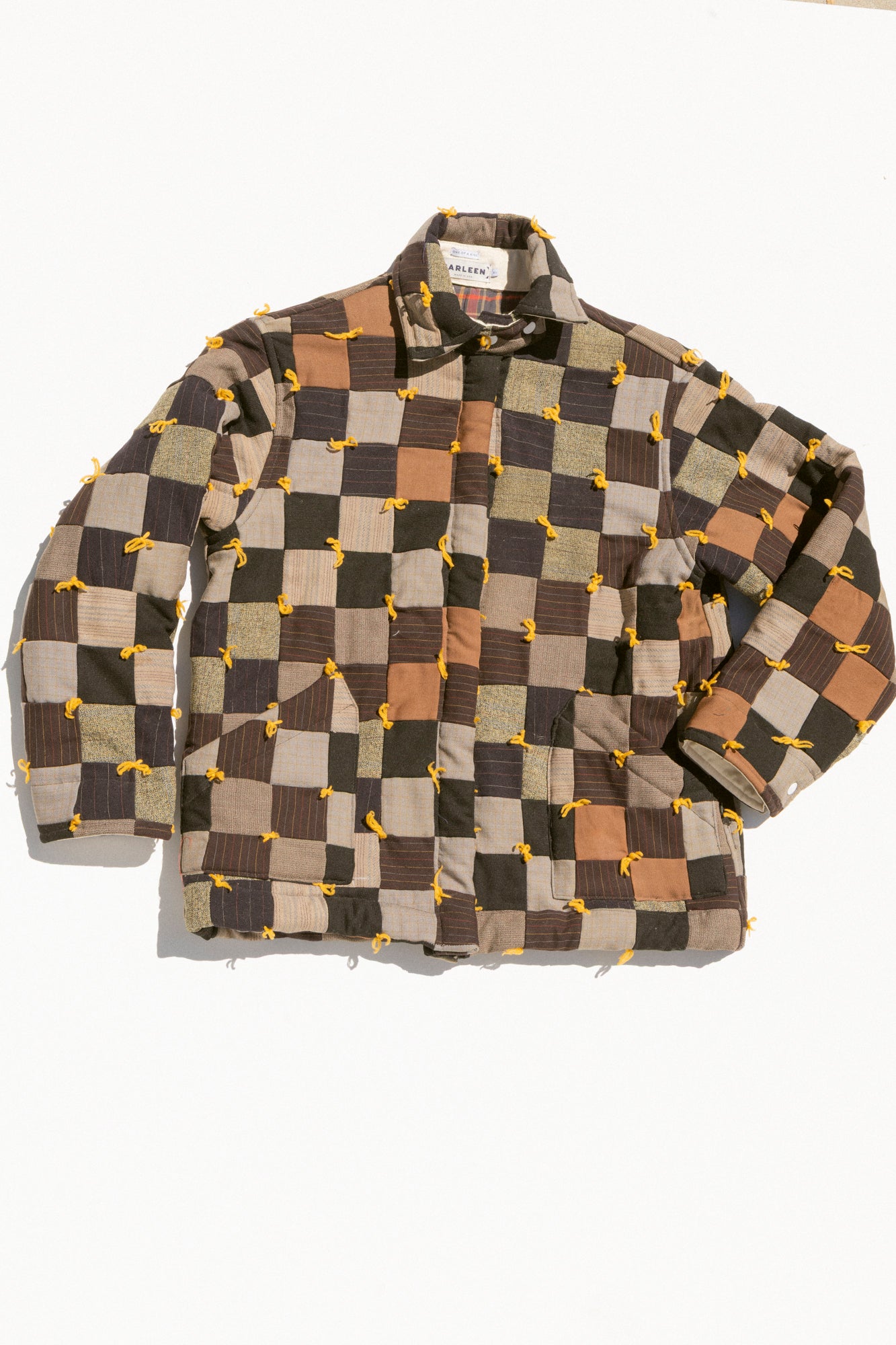 Quilt Ardmore Jacket - Checkered Yarn Ties (XLarge)