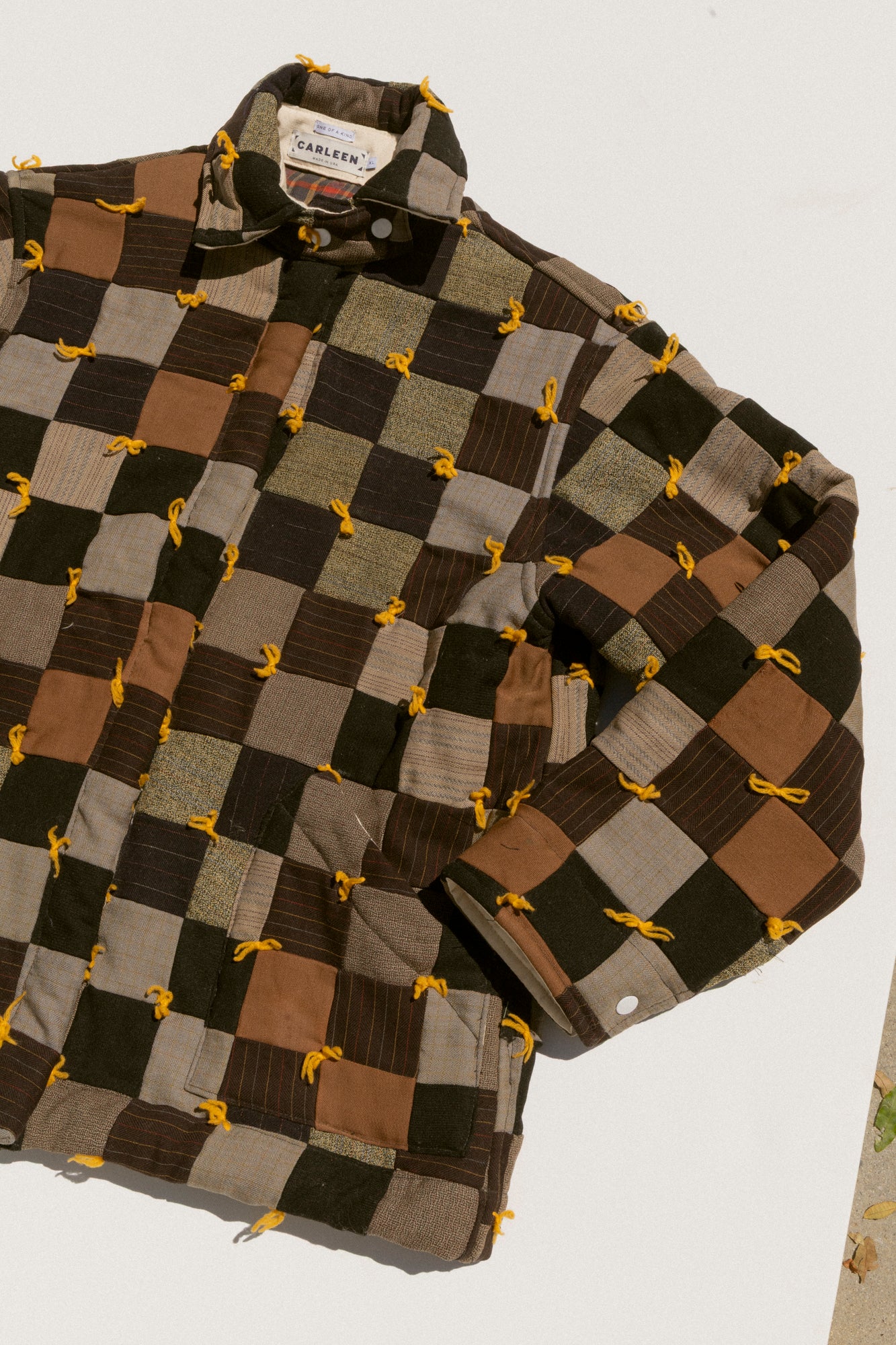 Quilt Ardmore Jacket - Checkered Yarn Ties (XLarge)