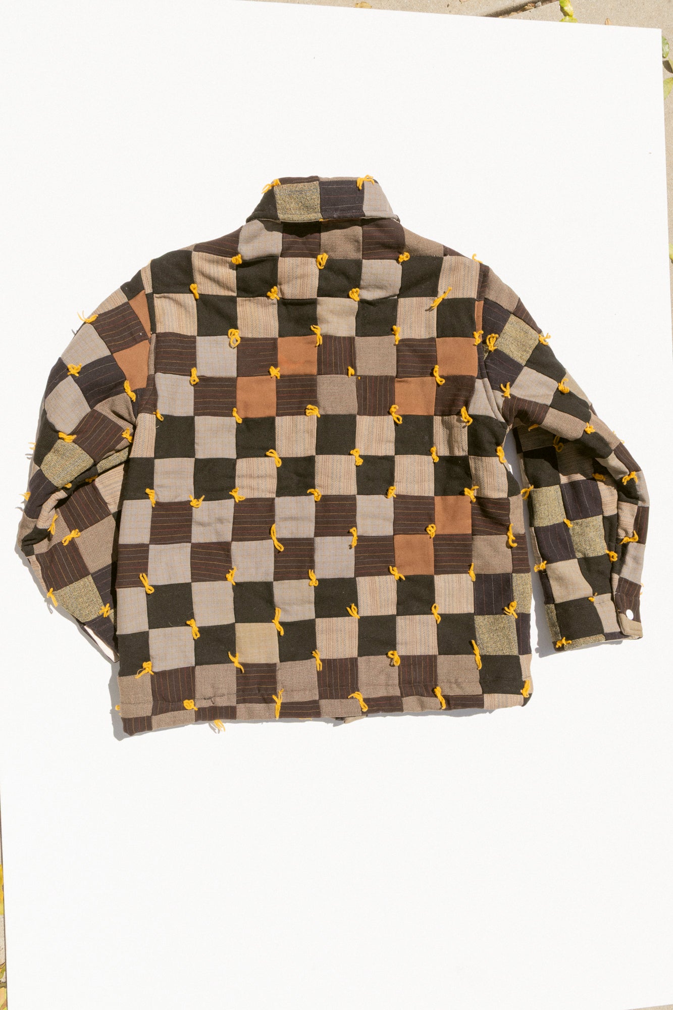 Quilt Ardmore Jacket - Checkered Yarn Ties (XLarge)