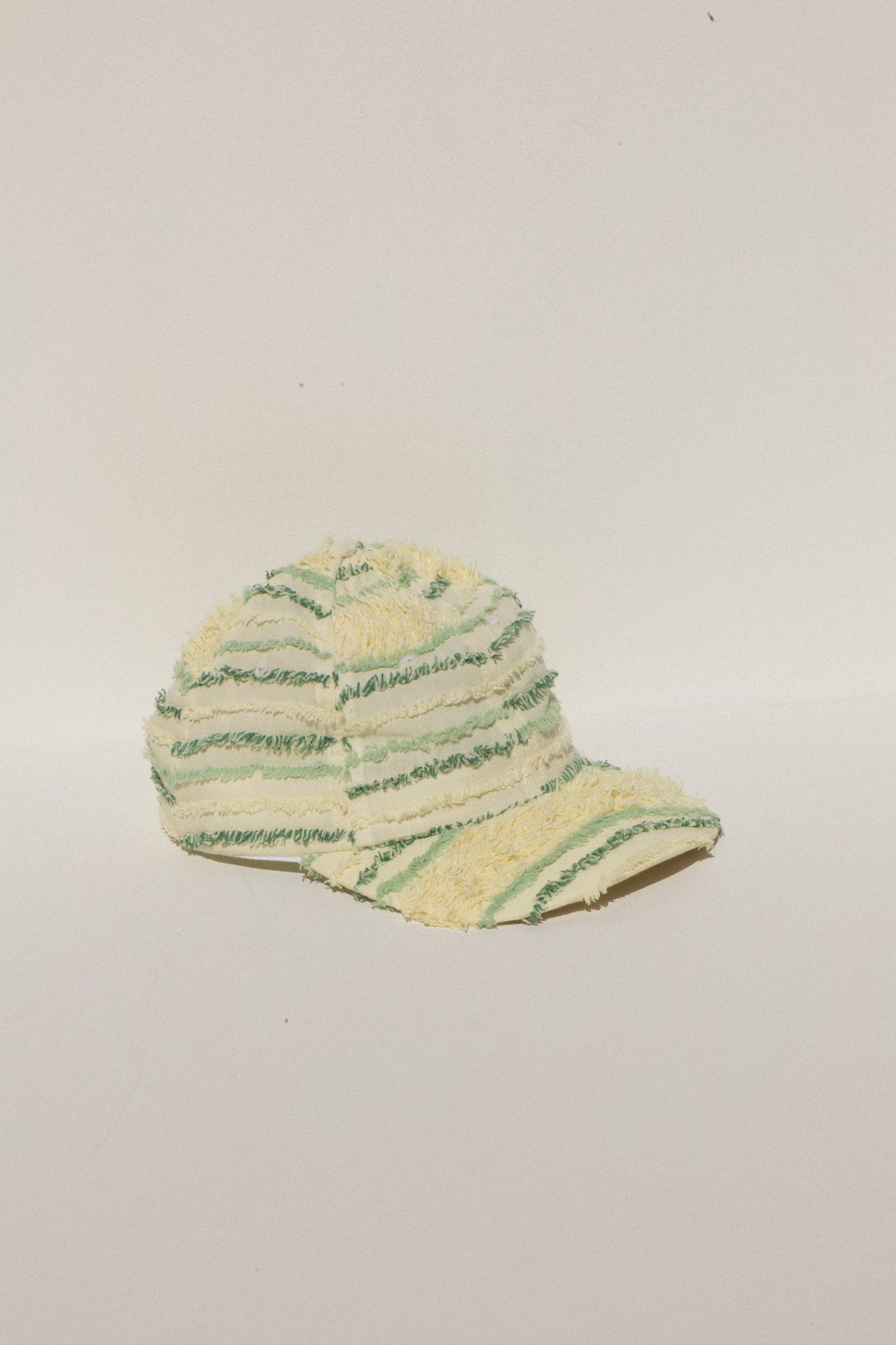 Chenille Hat - Lemon-Lime #1