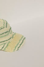 Chenille Hat - Lemon-Lime #2